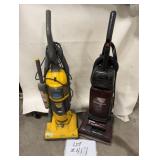 (2) Upright Vacuums - Eureka & Hoover