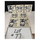 7 Ceramic Delft Tiles (6'x 6')