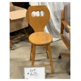 Wooden Stool - 24' High
