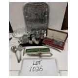 Stainless & Silver Plate Lot