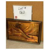 Signed Metalic Design Etching - Bernhard Rohne