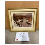 Signed Oil On Board - Y. Boulanger '81