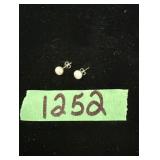 Fresh Water Pearl Earrings - Sterling Backs