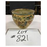 Satsuma Fish Bowl Planter