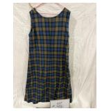 Wool Tartan Dress - Size Unknown