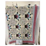 'Basket' Quilt - 72' x 90'