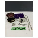 Silver Ring, Bracelets, Earrings
