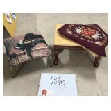 (2) Footstools