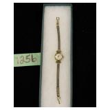 Ladies Baurer 18K Watch With Plated Bracelet