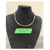 925 Sterling Choker Necklace