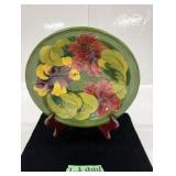 Walter Moorcroft Bowl - 'Hibiscus' Pattern