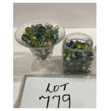 Candy Jar, Marbles, & More