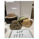 (4) Ladies Hats & Hat Box