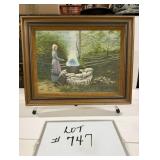 Signed Oil on Board- Janey Poapst  '81