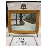 Signed Oil on Board, Janey Poapst '81