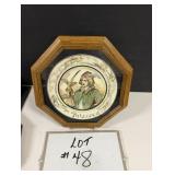 Framed Royal Doulteon Collector Plate