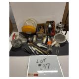 Kitchen Lot- Thermometers, Scale, & More