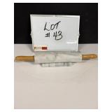 Marble Rolling Pin & Base