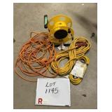 Assorted Extension Cord Lot