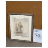 Signed Watercolour - John Throne '93