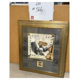 Framed Shadow Box Art Print - Kennedy