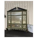 Bevelled Glass Shelf Mirror