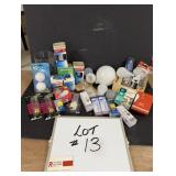 Assorted Light Bulb Lot
