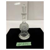 Small Thistle Shape Decanter - Rim Chip