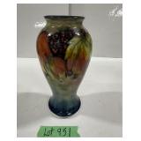 William Moorcroft Vase - 'Leaf & Berry' Pattern