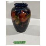 William Moorcroft Cobalt Blue Vase