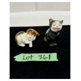 (2) Royal Doulton Cats