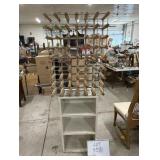 Book Shelf & (2) Wine Racks