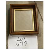 Victorian Walnut Frame Mirror