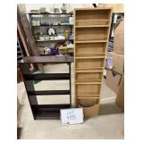 (2) Wooden Shelves