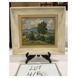 Signed Oil On Board - Pfeiffer