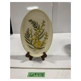 Moorcroft Oval Dish - 'Wattle' Pattern