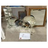 Assorted Mirrors & Display Racks
