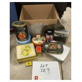 Assorted Tin Lot