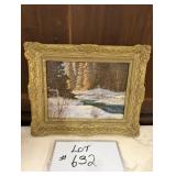 Signed Oil on Board- Frank E Cowell