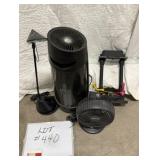 (2) Lamps, Sunbeam Fan, Humidier