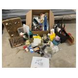 Misc. Lot - Clamps, Picture Hangers & More