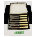 (6) Sheffield Dessert Knives