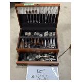 Assorted Flatware In Case