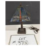 'Dragonfly' Stained Glas Table Lamp
