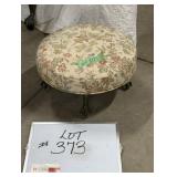 Foot Stool, Glass Ball & Claw Feet