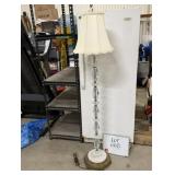 Stack Crystal Floor Lamp - Marble Base