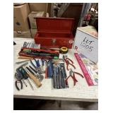 Steel Tool Box & Contents