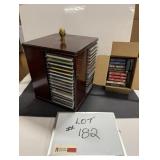 CD's Holder & Cassette Lot