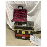 Small Trunk & Musical Case