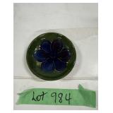 Moorcroft Pin Dish - 'Clematis' Pattern
